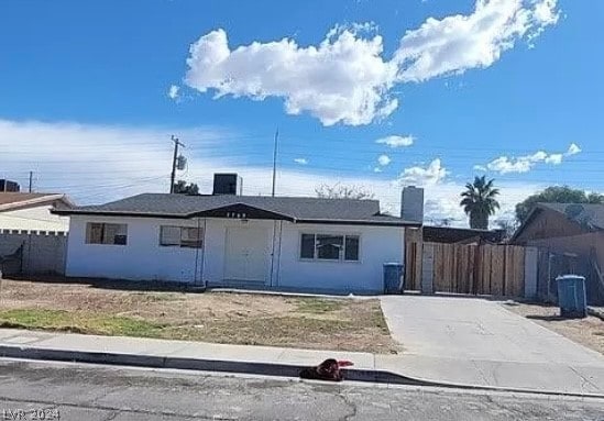 view of ranch-style home