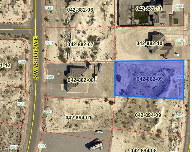 2480 S Zuni Ave, Pahrump NV, 89048 land for sale