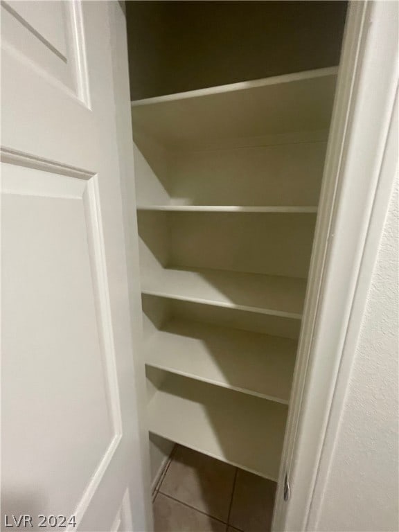 view of closet