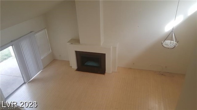 view of unfurnished living room