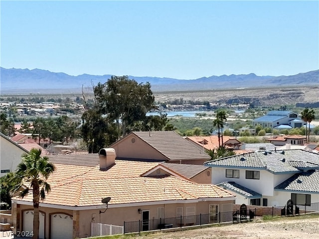 view of mountain view