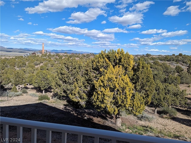 view of property view of mountains