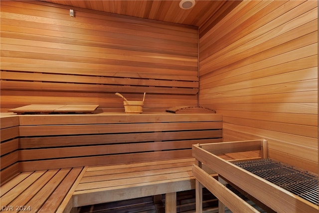 view of sauna / steam room