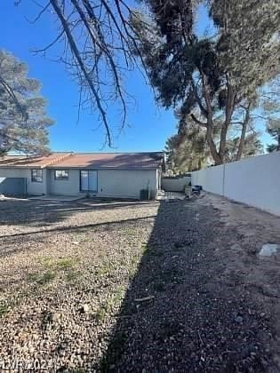 view of rear view of house