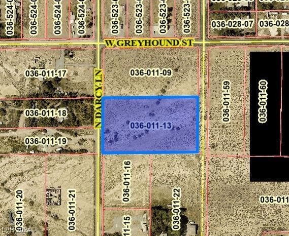 1161 N Darcy Ln, Pahrump NV, 89060 land for sale