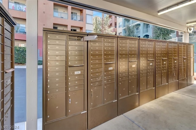 view of home's community featuring mail boxes