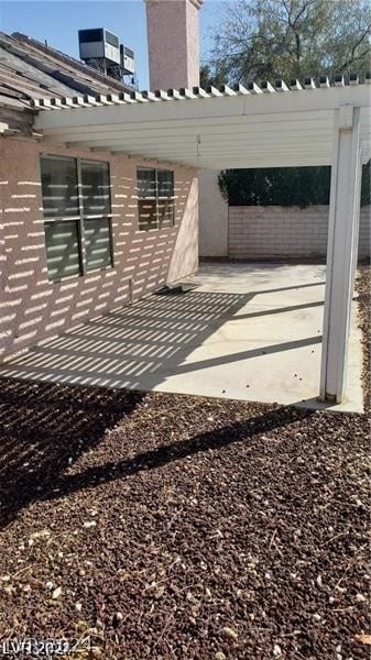 exterior space featuring a patio area