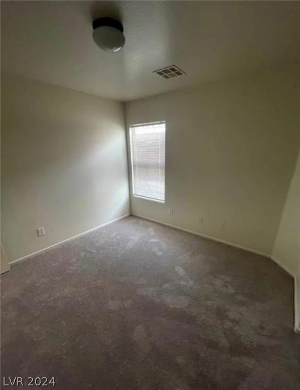 spare room with carpet floors