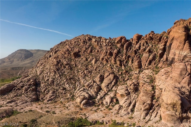 view of mountain feature