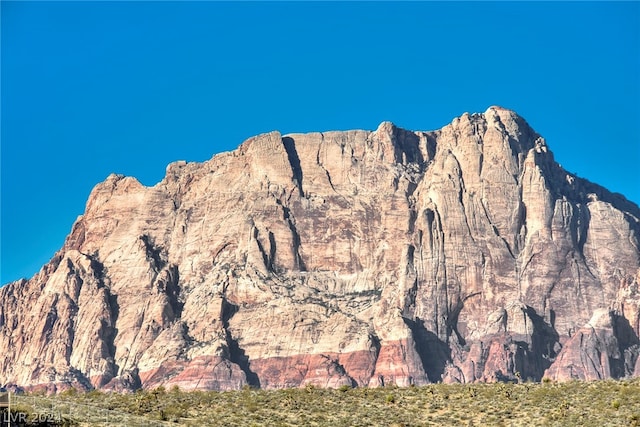 view of mountain feature