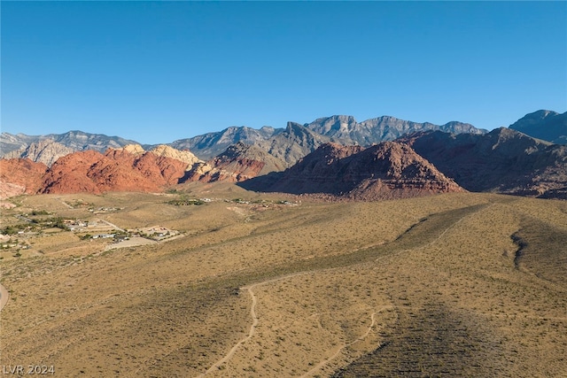 view of mountain feature