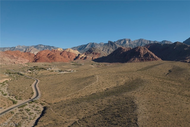 view of mountain feature