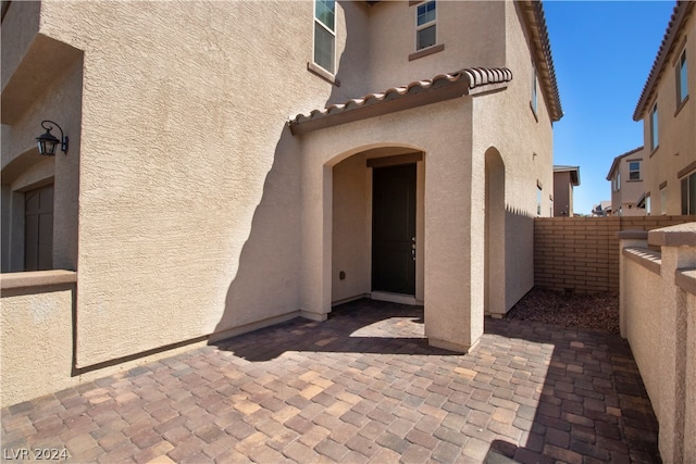 exterior space featuring a patio area