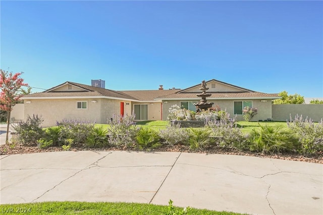 view of ranch-style house