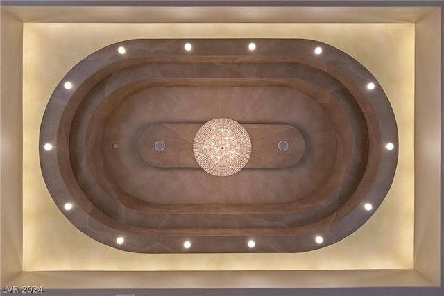 2785 S Monte Cristo Way, Las Vegas, NV 89117 - detailed view of a chandelier and recessed lighting