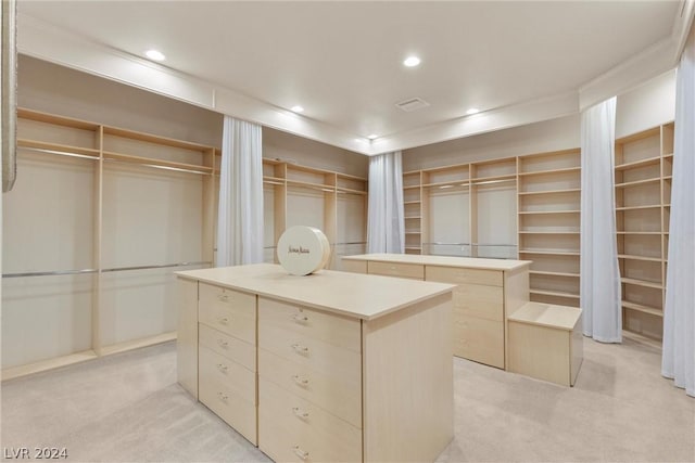 2785 S Monte Cristo Way, Las Vegas, NV 89117 - walk in closet featuring light carpet