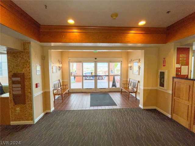 view of community lobby