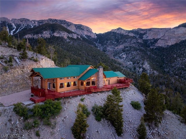 4910 Cougar Ridge Trl, Mount Charleston, NV 89124 - mountain view