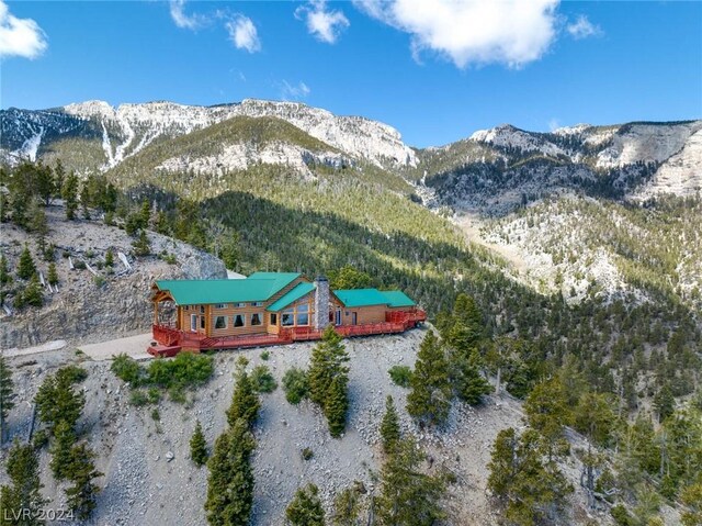 4910 Cougar Ridge Trl, Mount Charleston, NV 89124 - mountain view