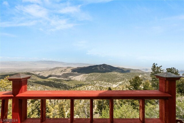 4910 Cougar Ridge Trl, Mount Charleston, NV 89124 - view of mountain background