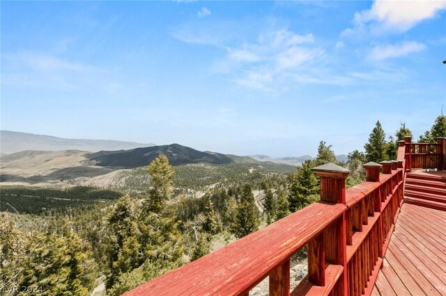 4910 Cougar Ridge Trl, Mount Charleston, NV 89124 - mountain view