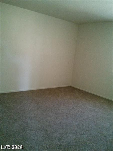 unfurnished room with carpet floors