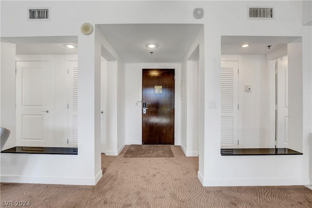 29 Montelago Blvd Unit 201, Henderson, NV 89011 - carpeted entrance foyer featuring baseboards and recessed lighting