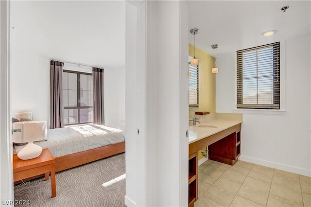 29 Montelago Blvd Unit 201, Henderson, NV 89011 - tiled bedroom featuring sink