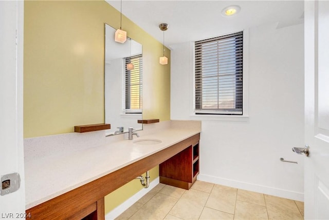 29 Montelago Blvd Unit 201, Henderson, NV 89011 - bathroom with tile patterned flooring and vanity
