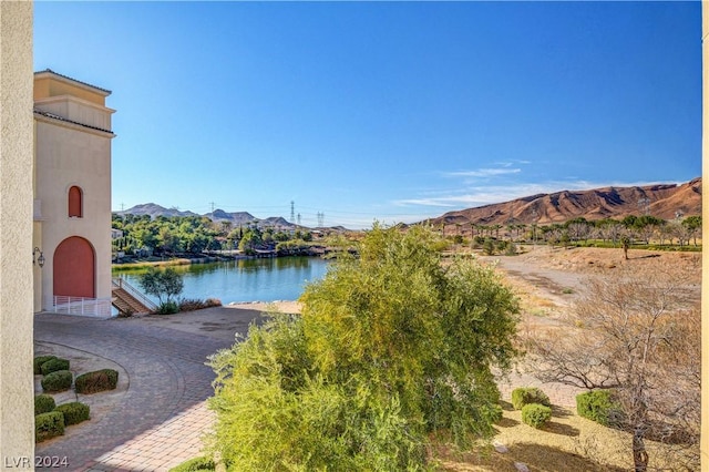 29 Montelago Blvd Unit 201, Henderson, NV 89011 - view of water feature featuring a mountain view