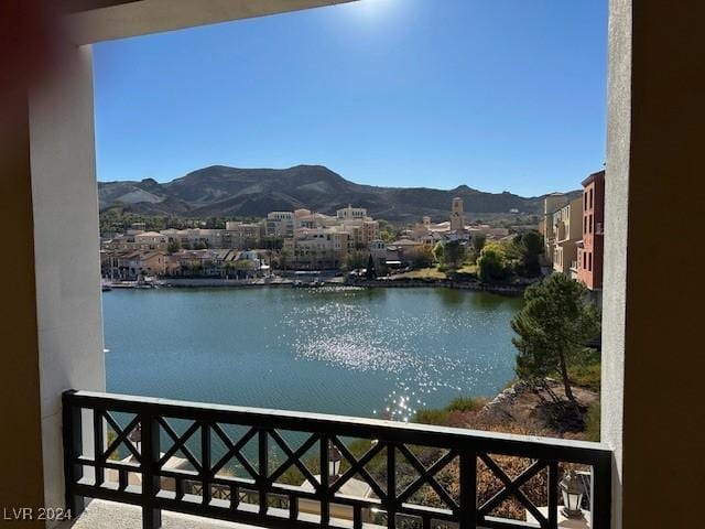 29 Montelago Blvd Unit 201, Henderson, NV 89011 - water view featuring a mountain view