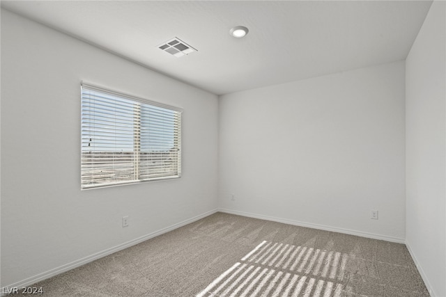 spare room featuring carpet floors