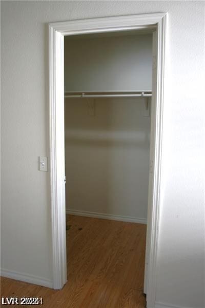 view of closet