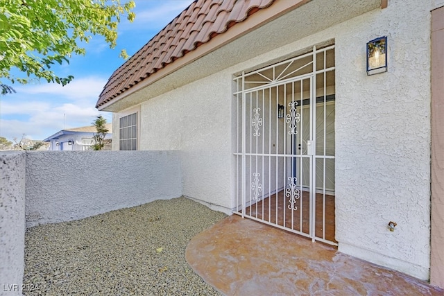 view of property entrance