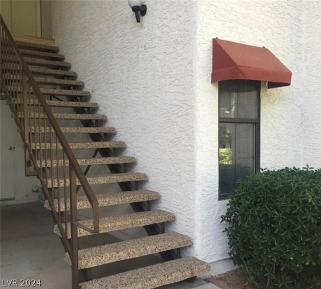 view of staircase