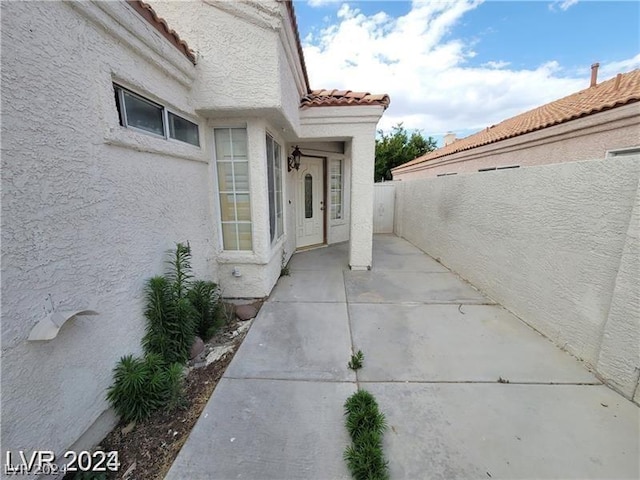 view of property entrance