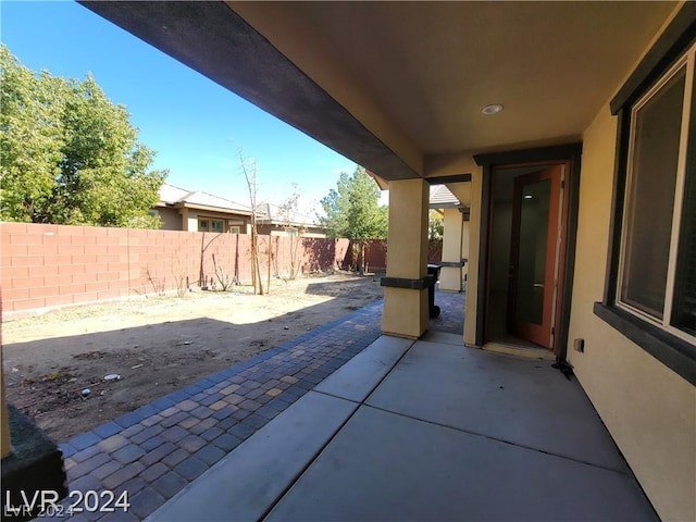 view of patio