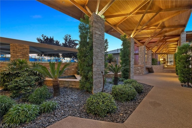 view of patio