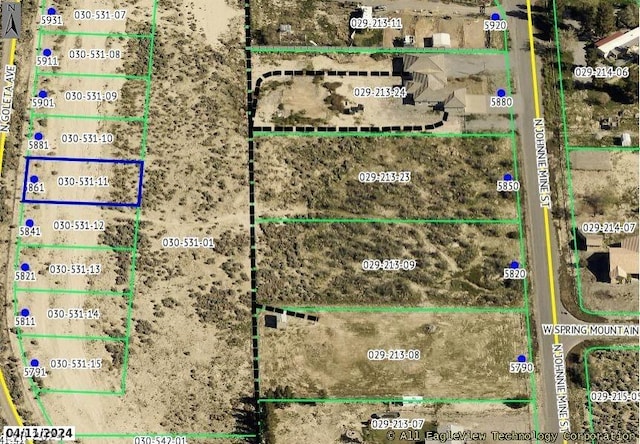 5861 N Goleta Ave, Pahrump NV, 89060 land for sale