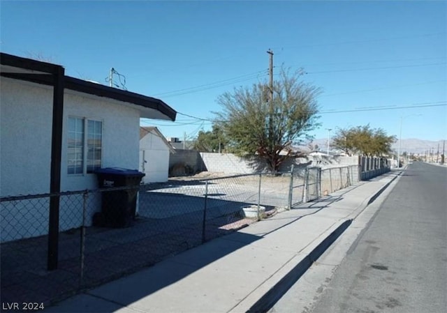 view of street