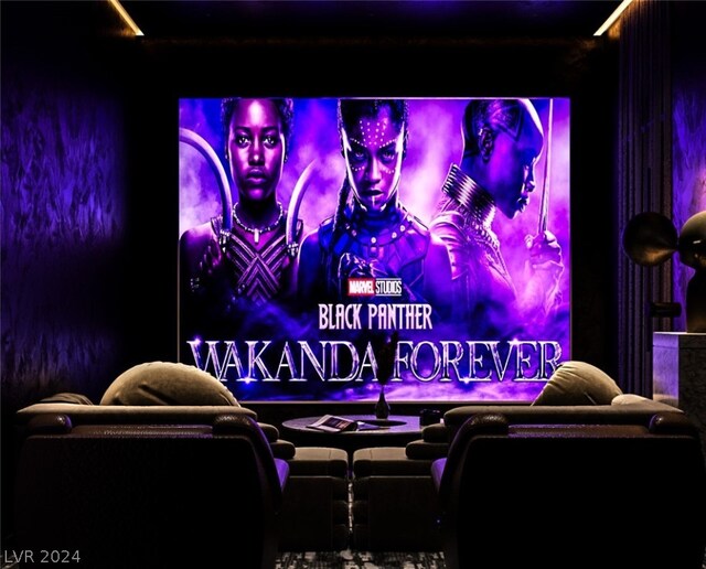 view of home theater