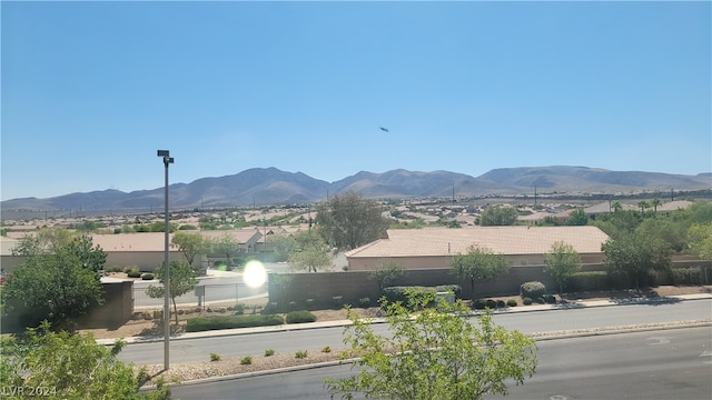 view of property view of mountains