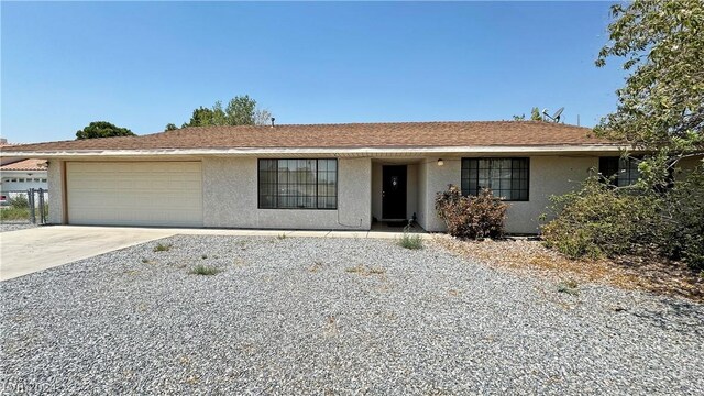 ranch-style house with a garage