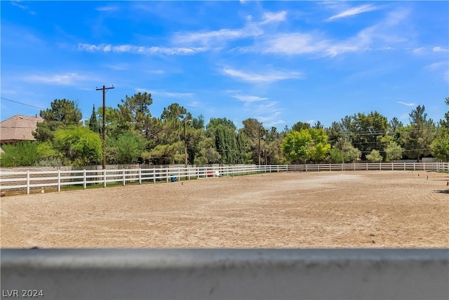 surrounding community featuring a rural view