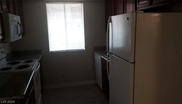 kitchen with white appliances