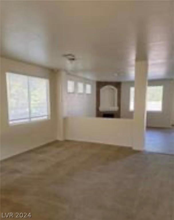 view of unfurnished living room