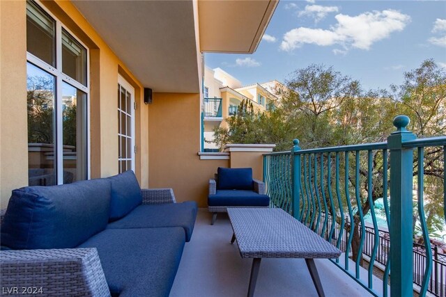 30 Strada Di Villaggio 248, Henderson, NV 89011 - balcony featuring an outdoor hangout area