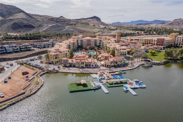 30 Strada Di Villaggio 248, Henderson, NV 89011 - aerial view featuring a water and mountain view