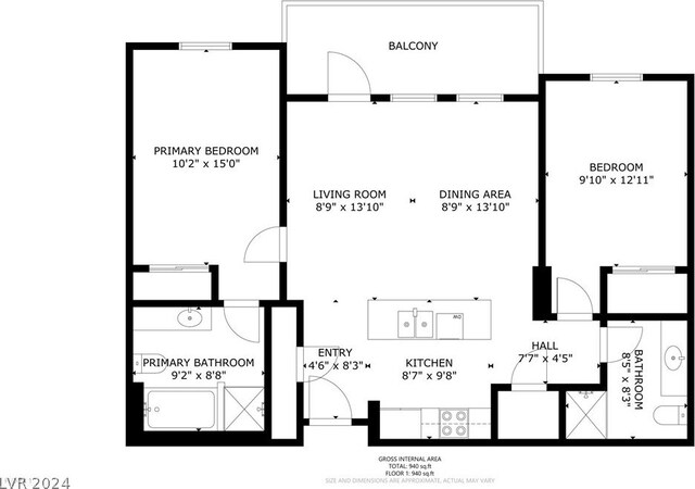 30 Strada Di Villaggio 248, Henderson, NV 89011 - floor plan