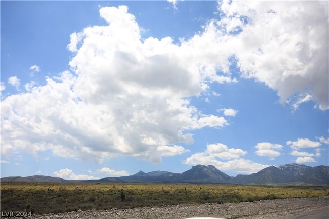 view of mountain feature